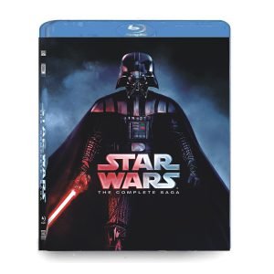 Star Wars: The Complete Saga Episodes I–VI 9-disc Blu-ray front cover