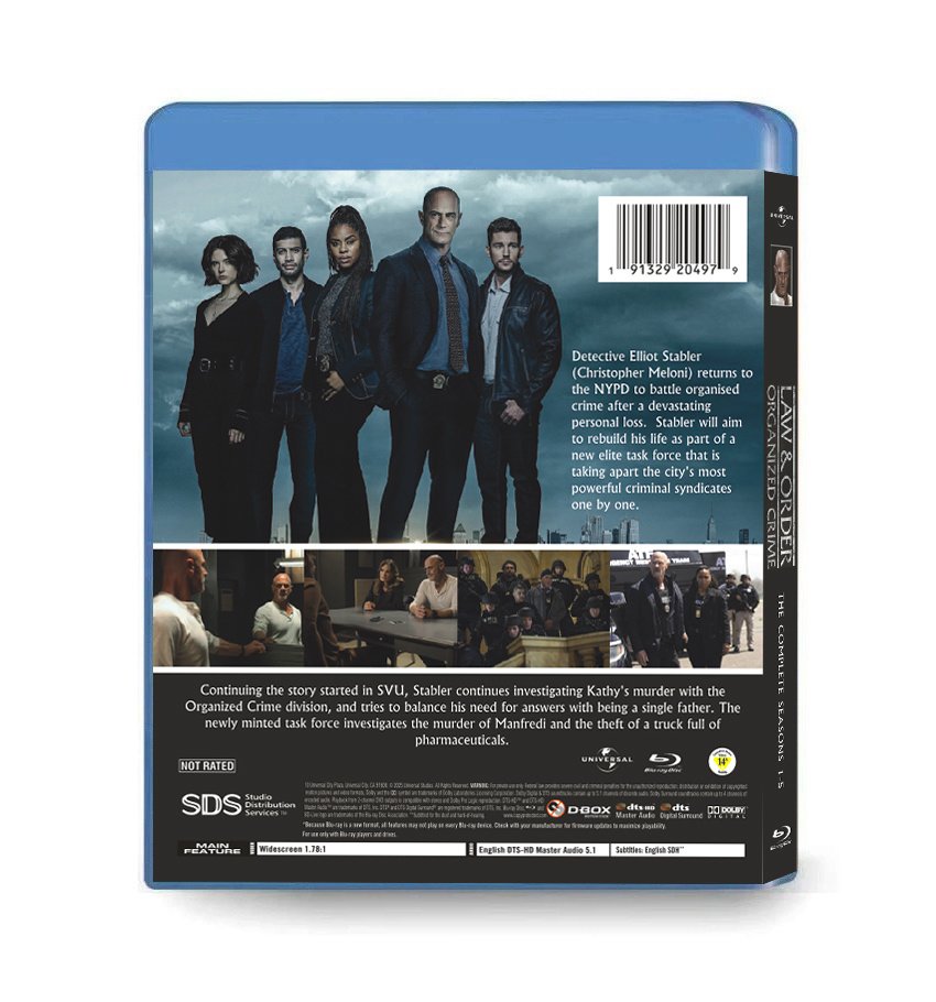 Law & Order: Organized Crime Season 1-5 (5BD) Blu-ray - Image 2