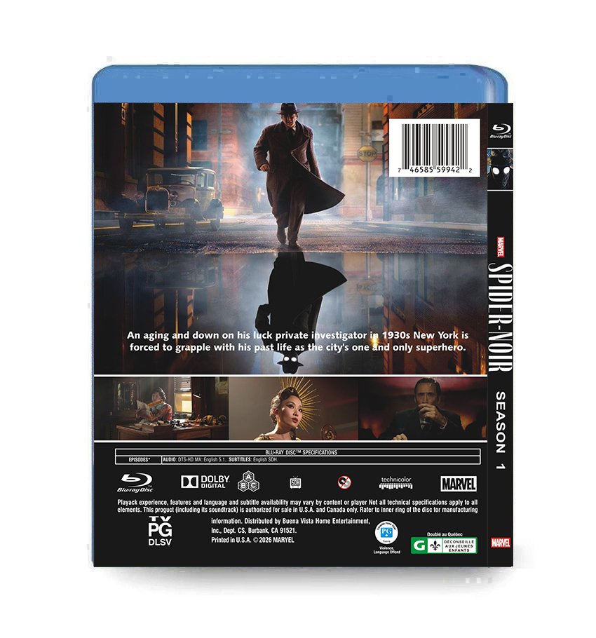 Spider-Noir Season 1 (2BD) Blu-ray Box Set - Image 2