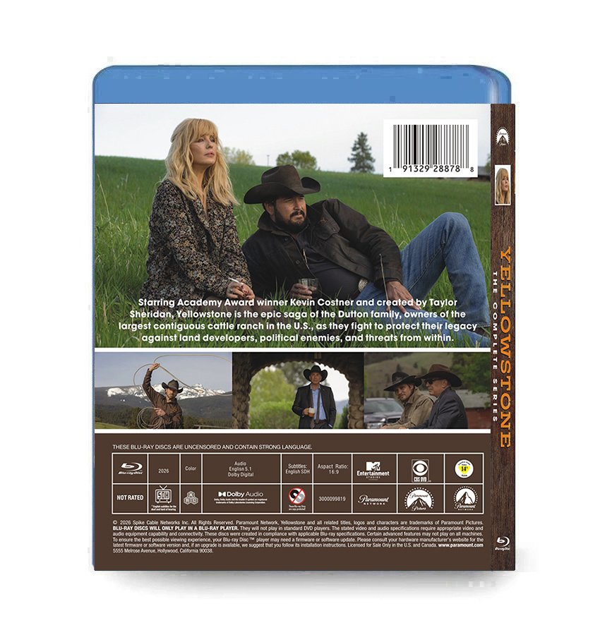Yellowstone Season 1-5 Complete Series (5BD) Blu-ray - Image 2