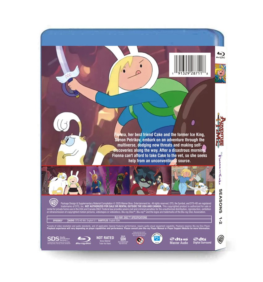 Adventure Time: Fionna and Cake Season 1-2 (2BD) Blu-ray - Image 2