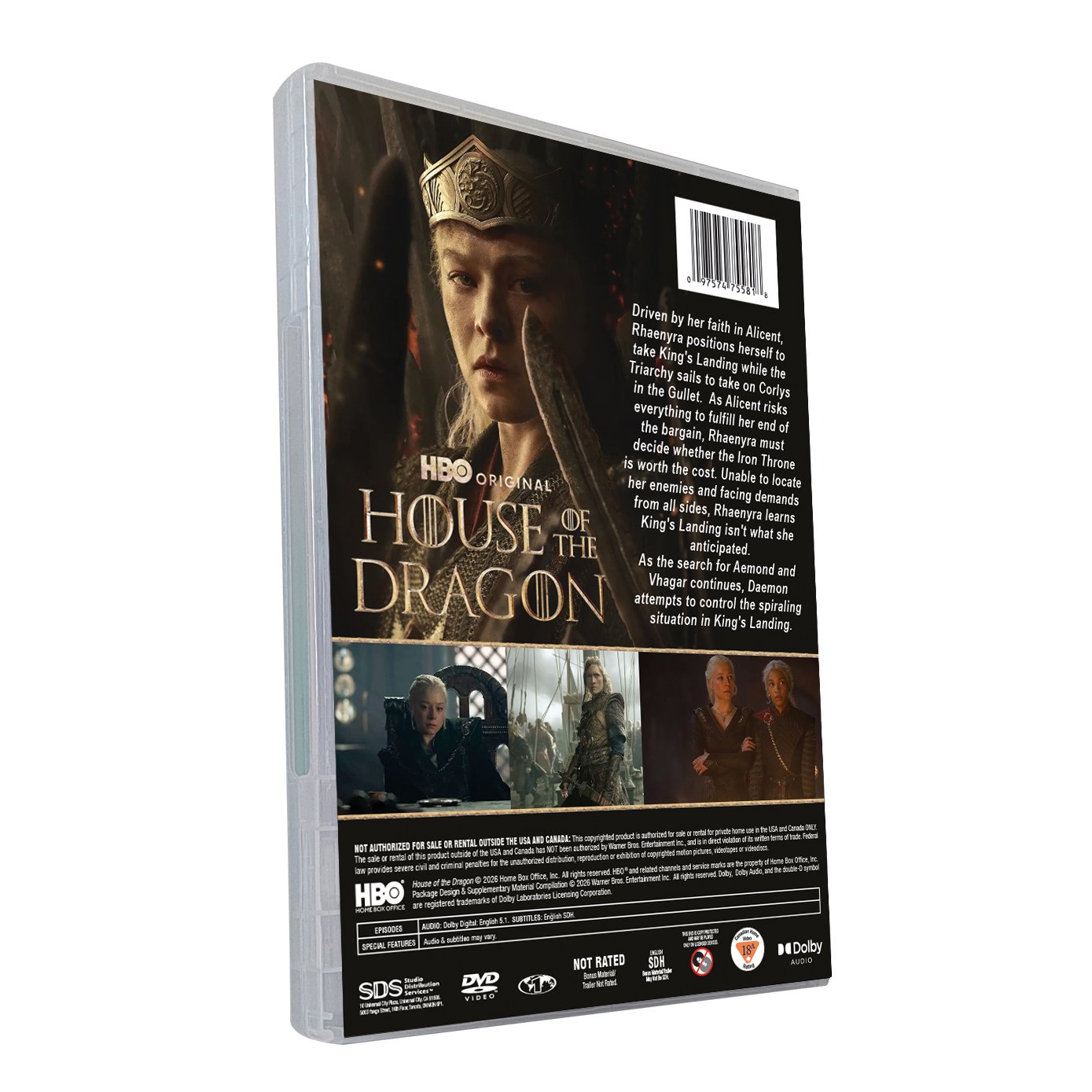 House of the Dragon Season 3 (3-Disc) DVD - Image 2