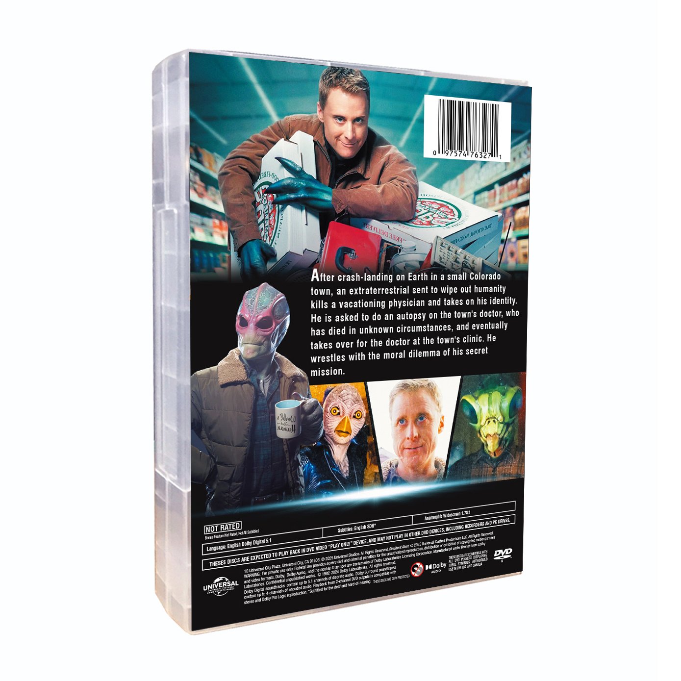 Resident Alien The Complete Series Seasons 1-4 DVD Box Set (11-Disc) - Image 2