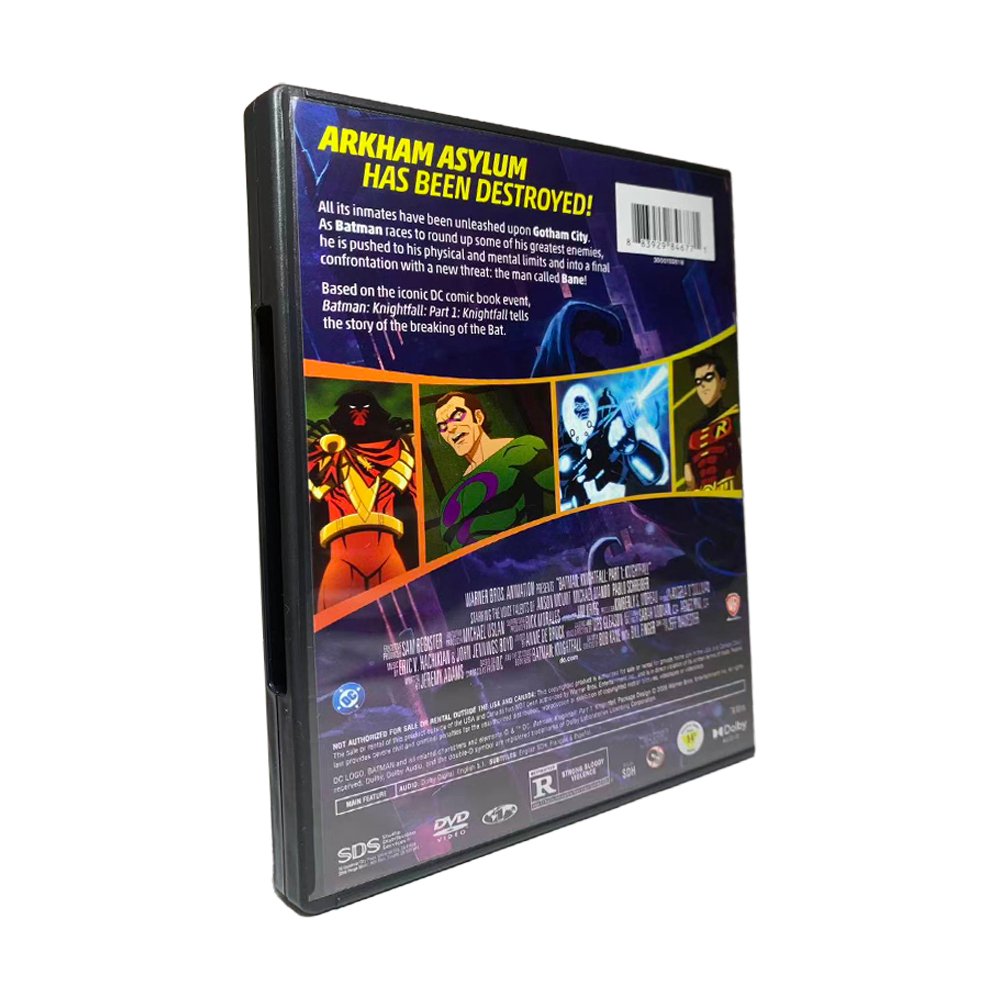 Batman: Knightfall Part 1: Knightfall (2026) DVD (1-Disc) - Image 2