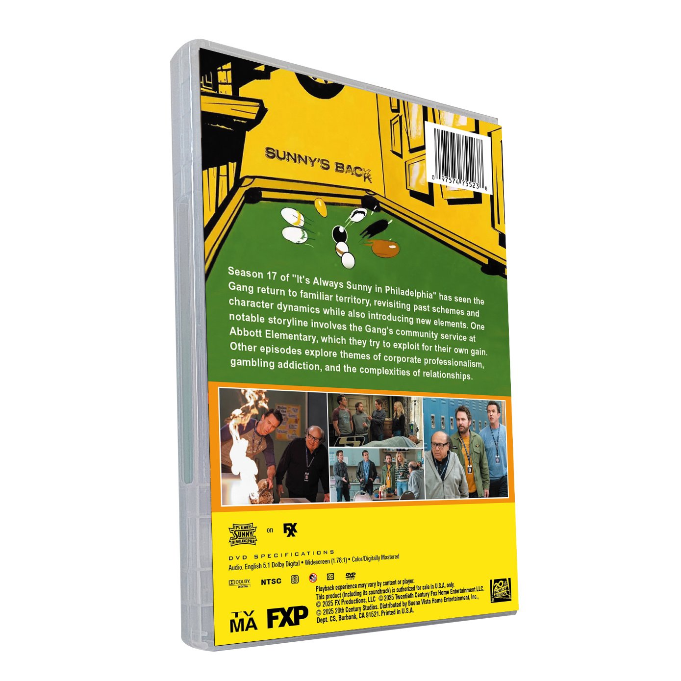 It's Always Sunny in Philadelphia Season 17 (2-Disc) DVD Box Set - Image 2