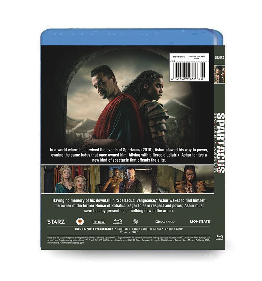 Spartacus: House of Ashur Season 1 (2BD) Blu-ray - Image 2