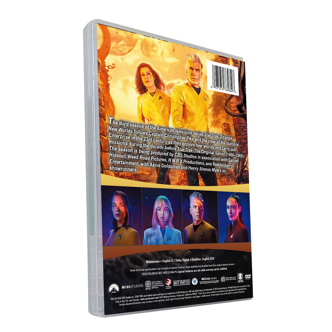 Star Trek: Strange New Worlds season 3 DVD Box Set (3-Disc) - Image 2