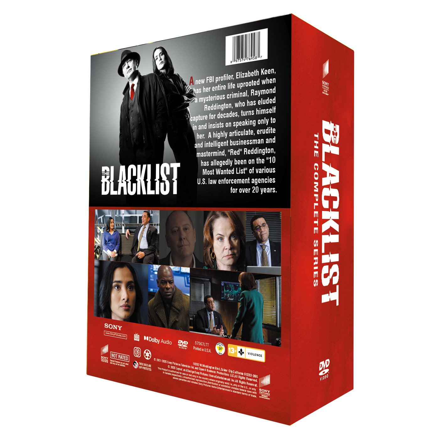 The Blacklist Seasons 1-10 (50-Disc) DVD Box Set - Image 2