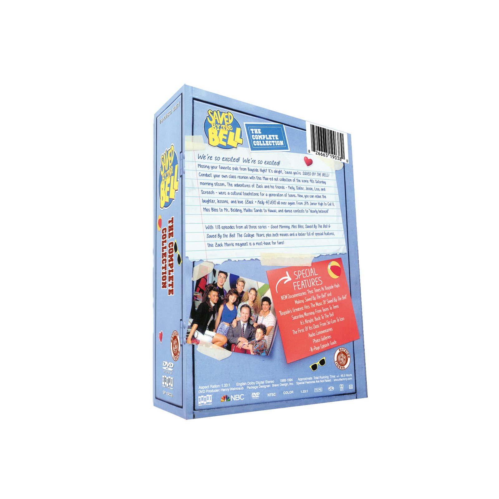 Saved by the Bell: The Complete Collection DVD Box Set (16-Disc) - Image 2