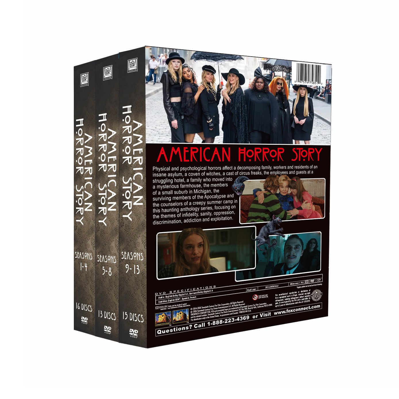 American Horror Story Seasons 1-13 DVD Box Set (44-Disc) - Image 2