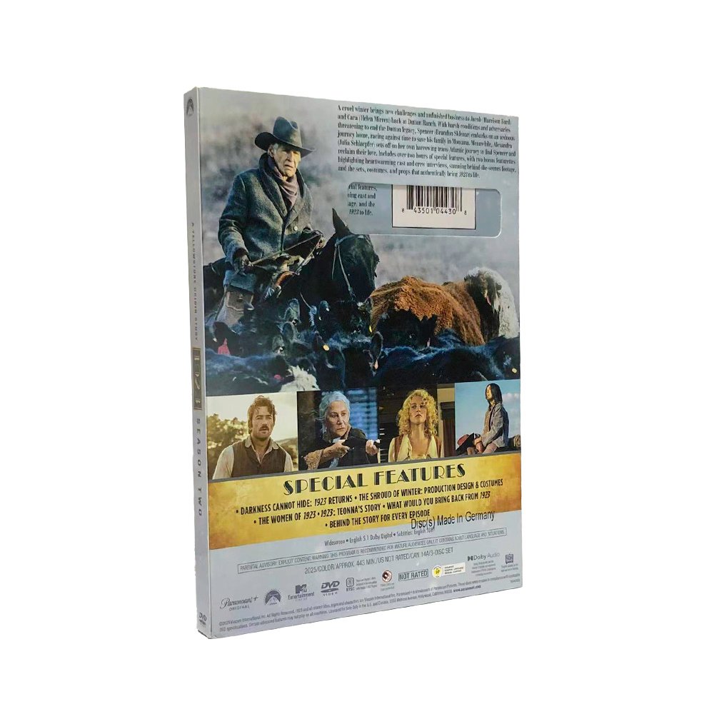 1923: A Yellowstone Origin Story Season 2 DVD Box Set (3-Disc) - Image 2