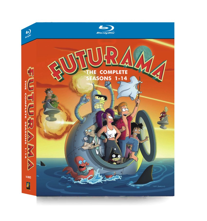 Futurama Seasons 1-14 Blu-ray Box Set (14-Disc)