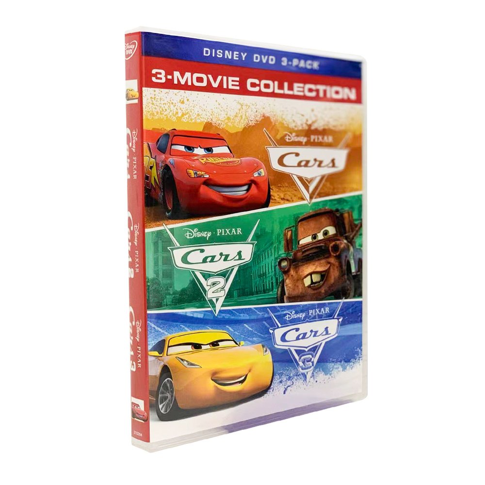 Cars 1-3: 3-Movie DVD Collection Box Set (3-Disc)