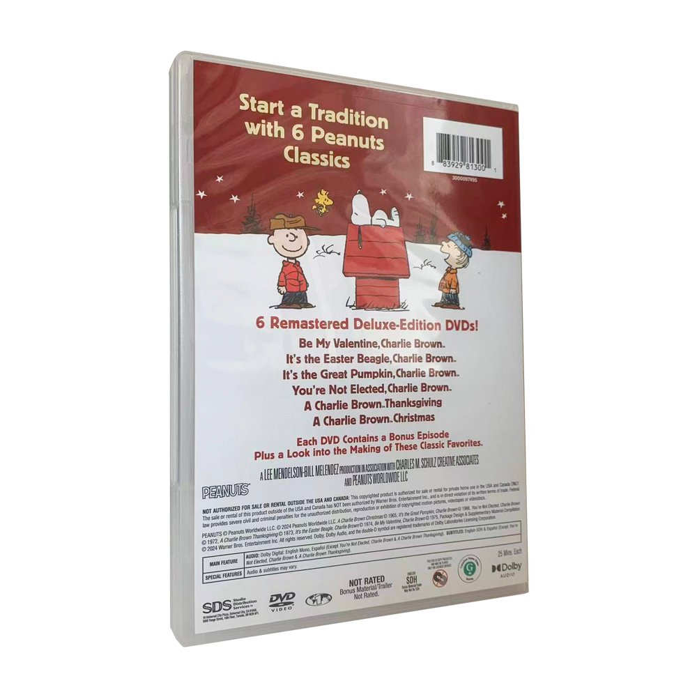 Peanuts Deluxe Collection – 6-Disc DVD Box Set - Image 2
