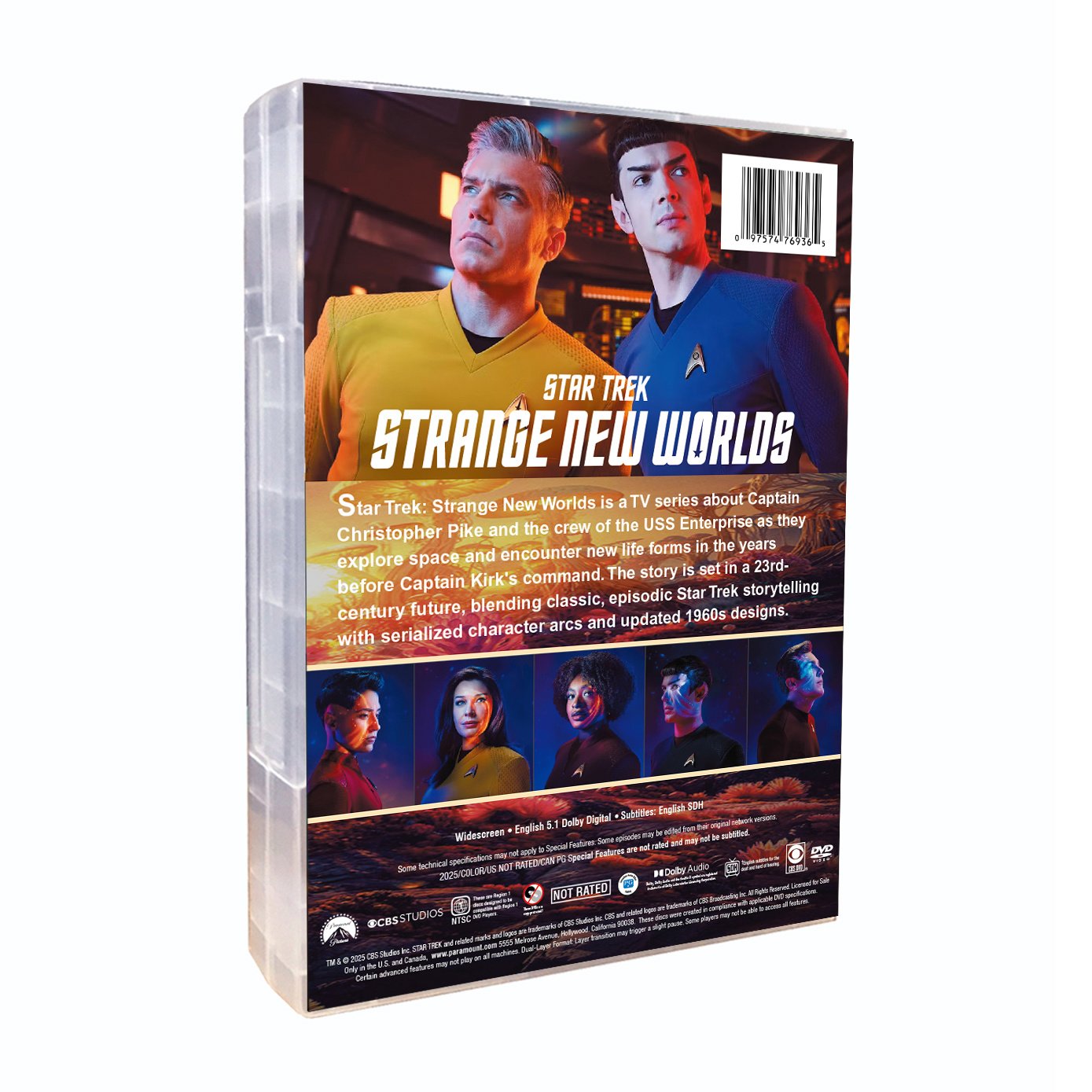 Star Trek: Strange New Worlds Seasons 1-3 DVD Box Set (11-Disc) - Image 2
