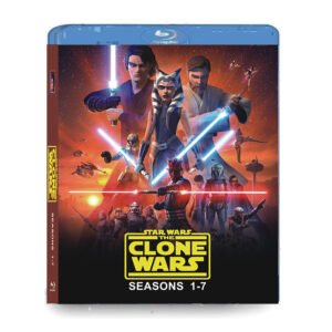 Star Wars: The Clone Wars The Complete Series Seasons 1-7 Blu-ray (7BD) Box Set