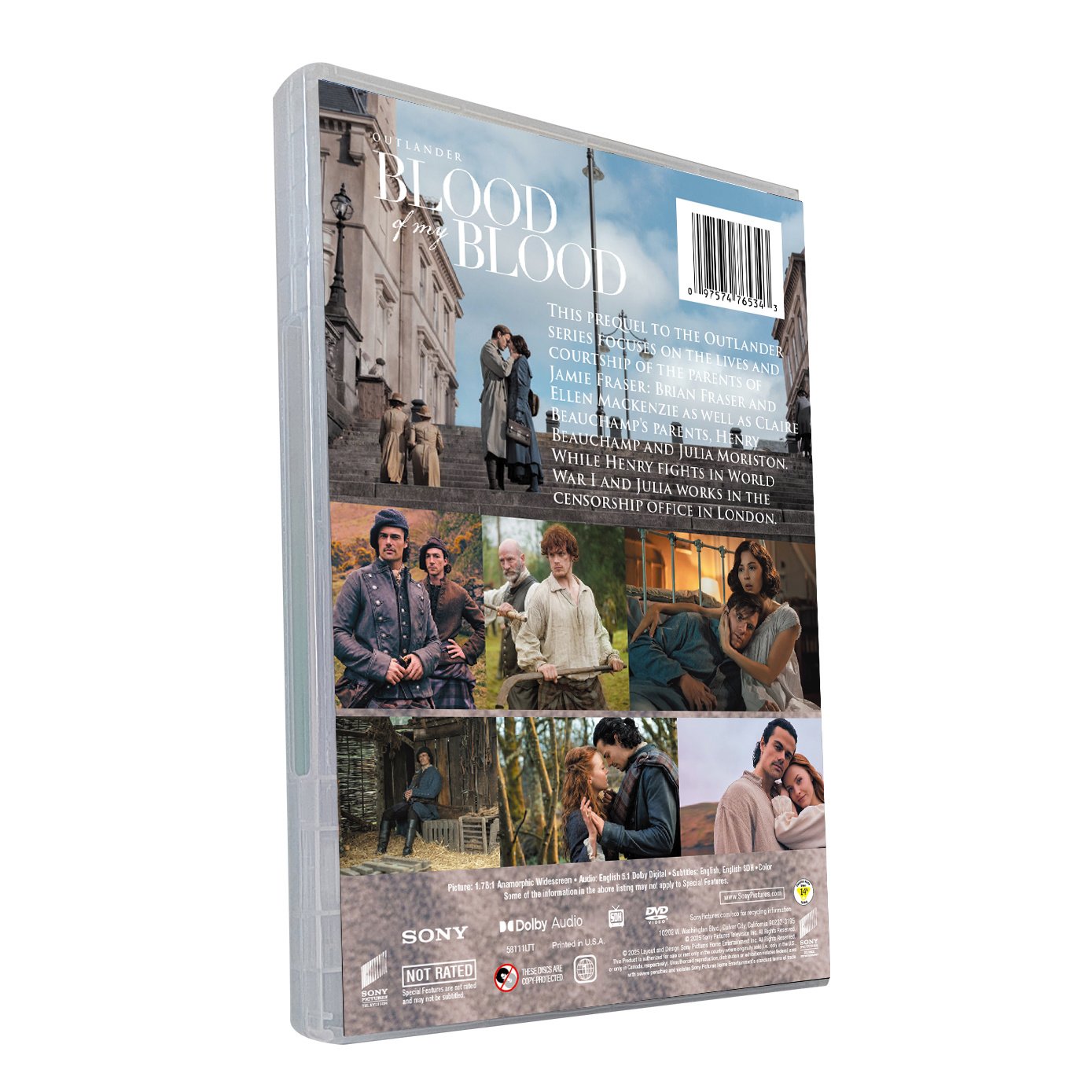 Outlander: Blood of My Blood The Complete Season 1 DVD Box Set (3-Disc) - Image 2