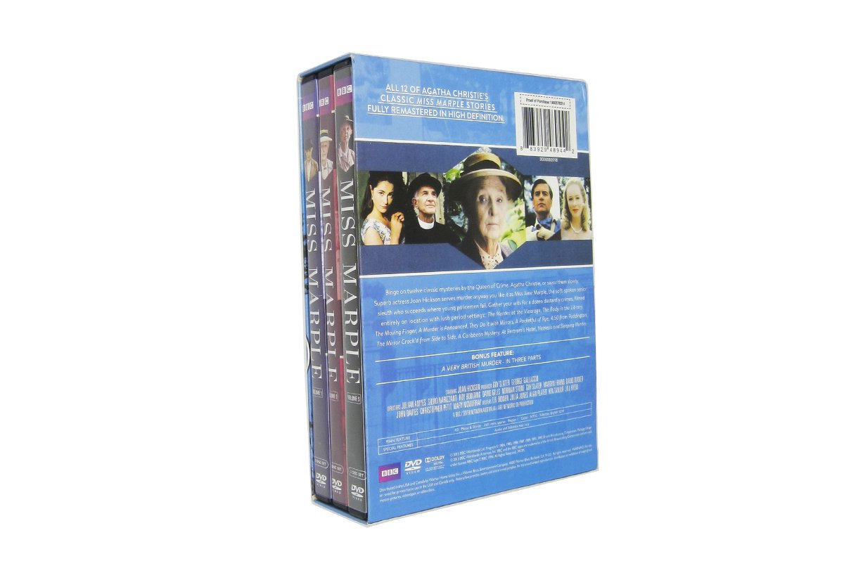 Agatha Christie’s Miss Marple: The Complete Collection DVD Box Set (9-Disc) - Image 2