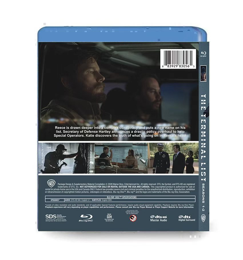 The Terminal List Seasons 1–2 (3-Disc) Blu-ray Box Set - Image 2