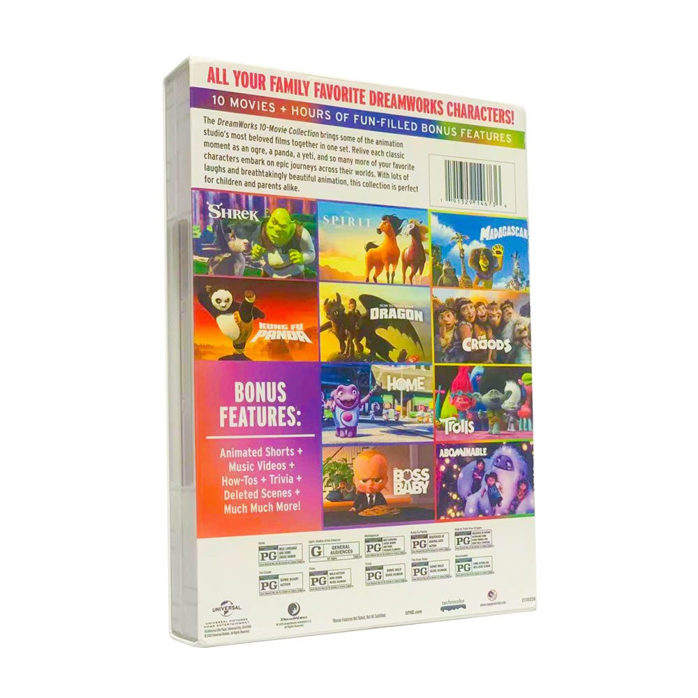 DreamWorks 10-Movie Collection (10-Disc) DVD Box Set - DVD Wholesale UK